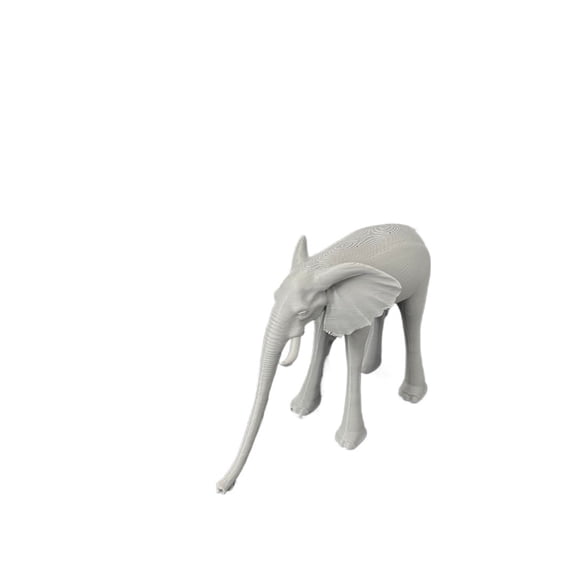 1PC Elephant Statue 3D Printing
