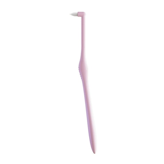 1PC End Tuft Toothbrush Adult, End Tuft Brush, Single Tufted Toothbrush Orthodontic Toothbrushes for Braces, Small Head Tiny Interdental Interspace Brush for Detail Cleaning