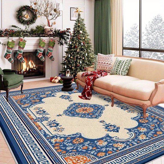 5.3'x7.5' living room carpet large size large carpet for bedroom area rug bedroom area rug washable octagon area rug