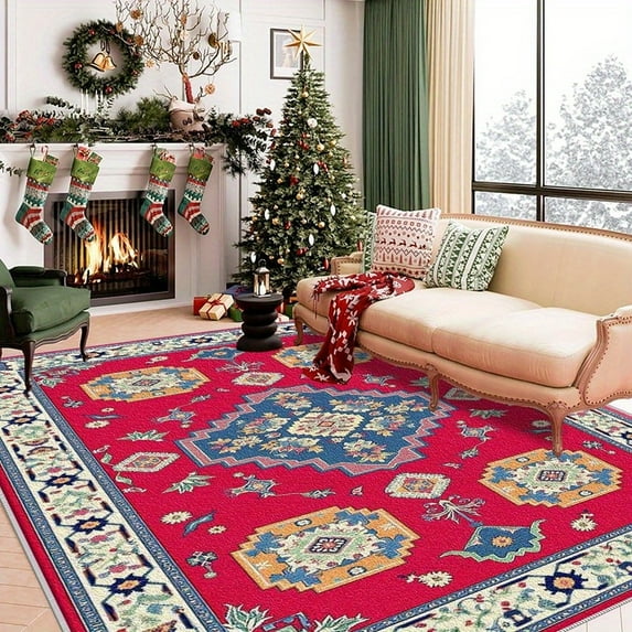 6.5'x10' carpet runners non slip carpet for bathroom large area rug modern area rug plaid area rug