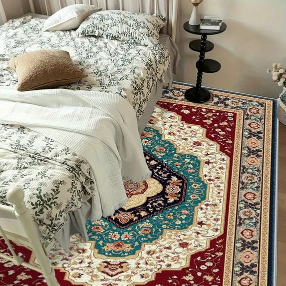 5.3'x7.5' long carpet non-slip carpet runners area rug for kitchen high pile area rug rustic area rug