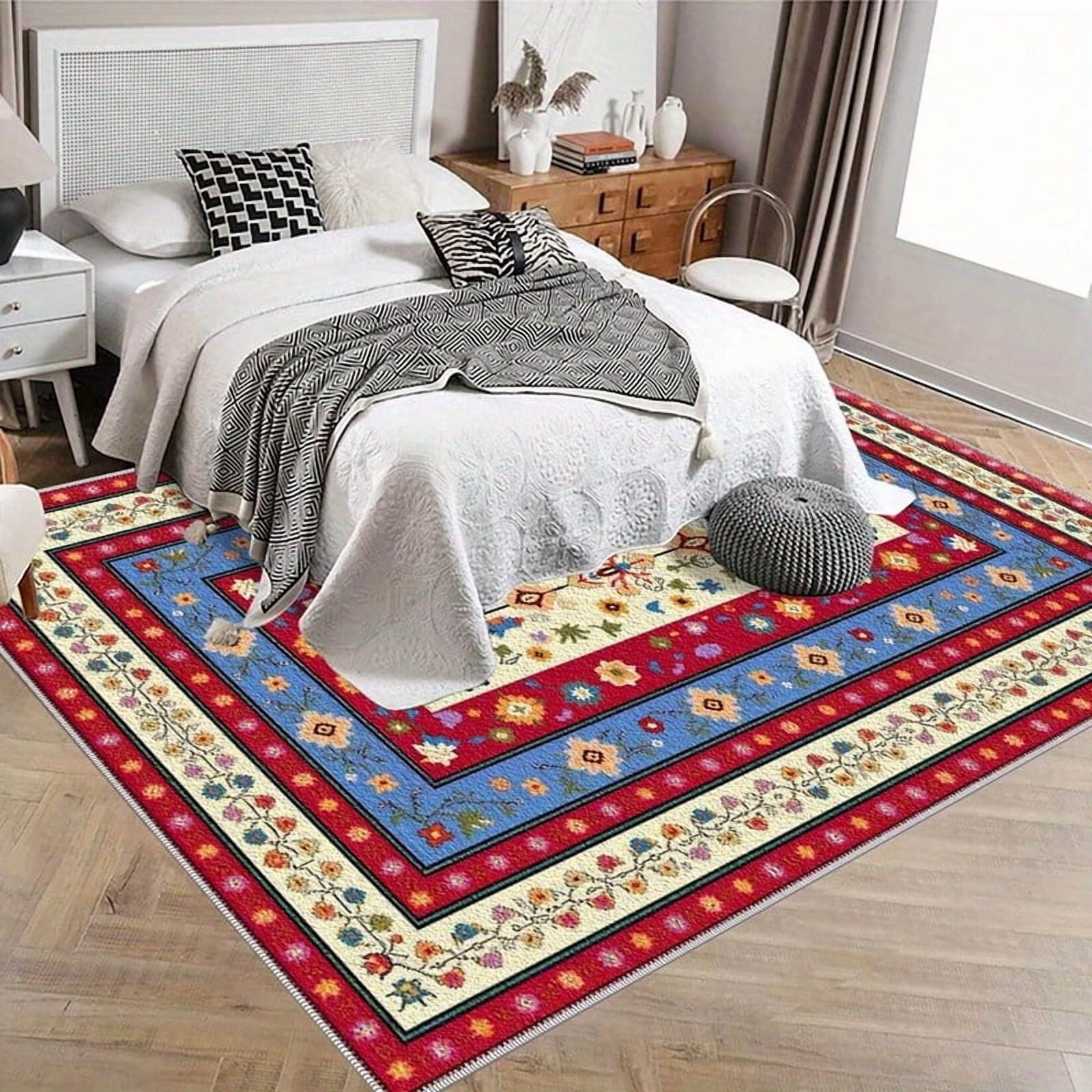 5'x7' carpet runner carpet area rug arrel speckled wool-blend area rug ...