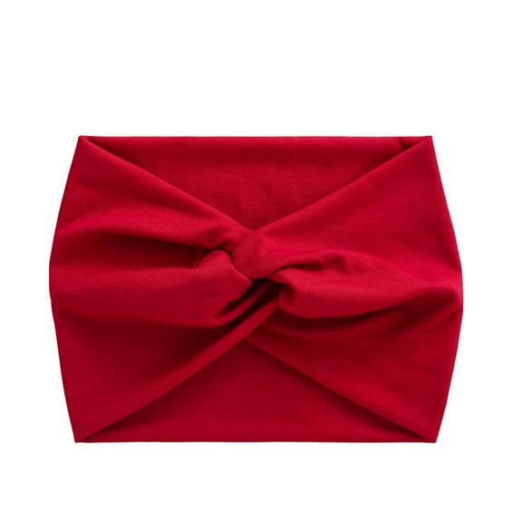1PC Extra Wide Headbands for Women, 7'' Large Turban Knotted Bandana Head Bands for Women Non Slip, Boho Headbands for Women's Hair