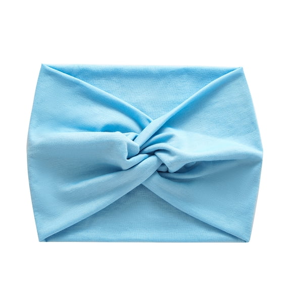 1PC Extra Wide Headbands for Women, 7'' Large Turban Knotted Bandana Head Bands for Women Non Slip, Boho Headbands for Women's Hair