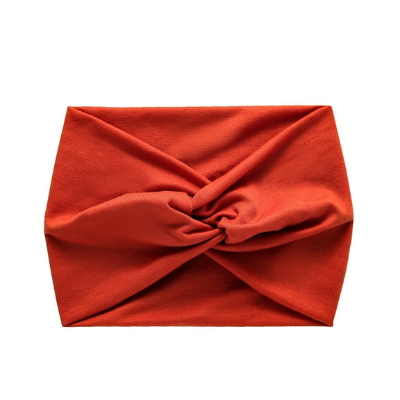 1PC Extra Wide Headbands for Women, 7'' Large Turban Knotted Bandana Head Bands for Women Non Slip, Boho Headbands for Women's Hair