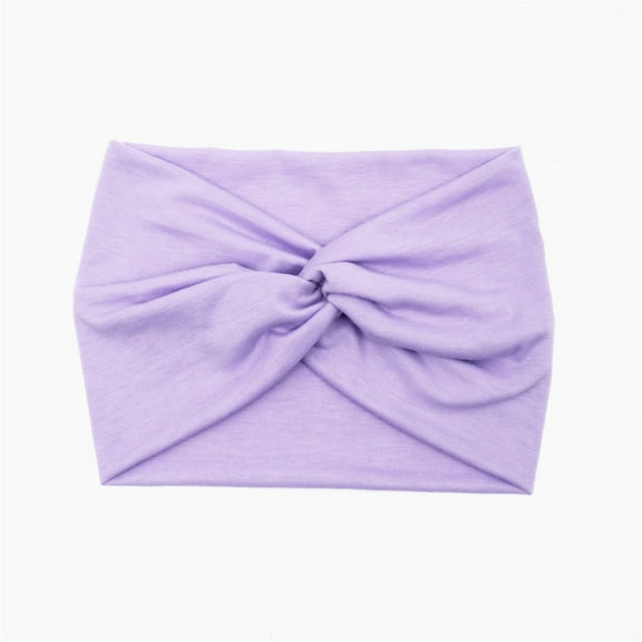 1PC Extra Wide Headbands for Women, 7'' Large Turban Knotted Bandana Head Bands for Women Non Slip, Boho Headbands for Women's Hair