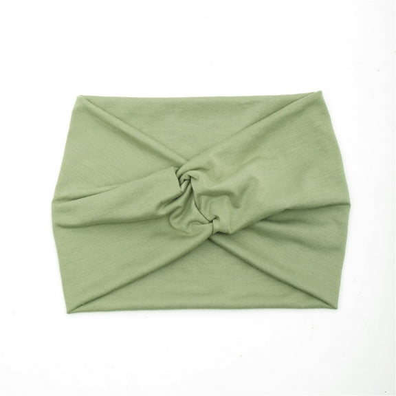 1PC Extra Wide Headbands for Women, 7'' Large Turban Knotted Bandana Head Bands for Women Non Slip, Boho Headbands for Women's Hair