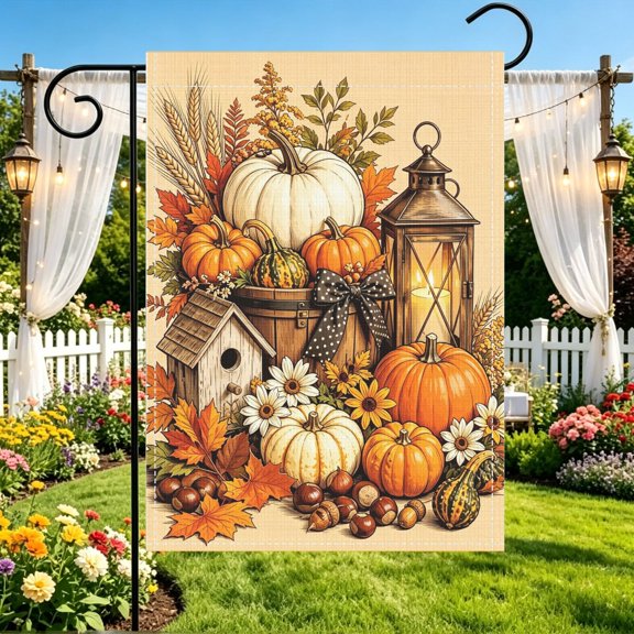 Welcome Baseball Season Graphic Garden Flag, Double Sided, 12x18 Inch No Flagpole, Yard Patio Lawn Sports Gathering Decor