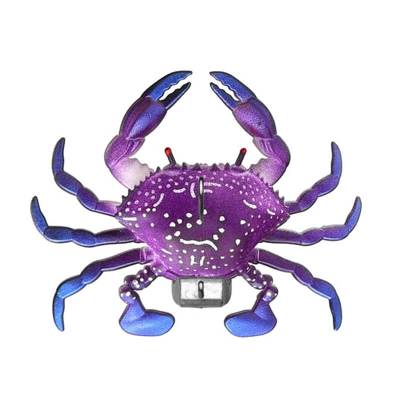 1PC Fishing Lure Artificial Crab Soft Bait Floating Sinking Fishing Lure with Lead Head Hook, Suitable for Sea Fishing, Targeting Grouper and Grouper Fish, Size 8cm/22g (ā15in/0.48lb)