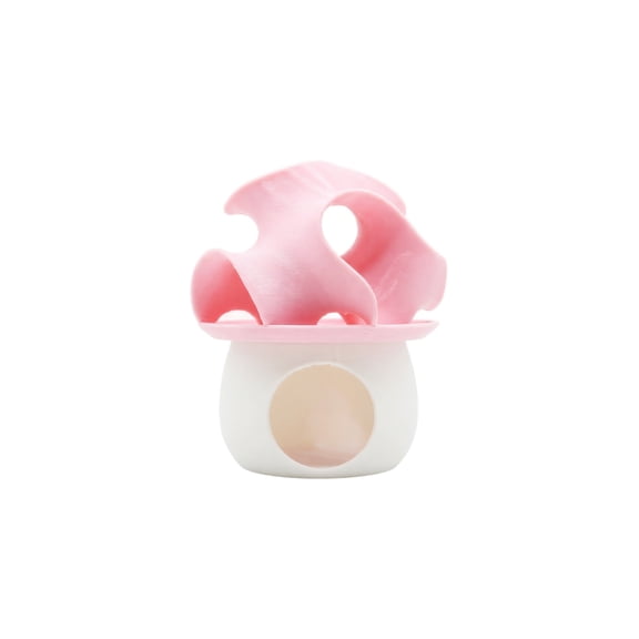 1PC Floating Betta Fish Hammock Bed,Beta Hide Cave and Resting Spot,Fish Tank Accessories Decor Toy,Betta Fish Feeding Ring for Aquarium,Shrimp Betta Log Bed(Pink)