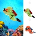 thumbnail image 1 of 1PC Floating Diver Aquarium Ornament, Miniature Scuba Diver Hanging Figurine for Fish Tank Decoration, Decorative Underwater Adventure Accessory,0.98IN,Red, 1 of 4