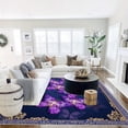 thumbnail image 1 of 6'x9' christmas carpet runner carpet washable area rug large cute area rug office area rug, 1 of 10