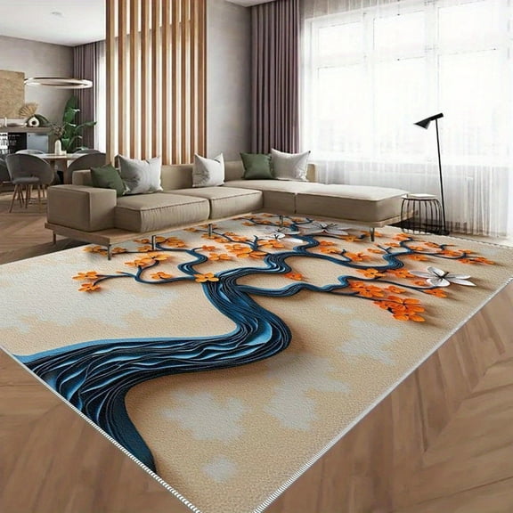 6.5'x10' outdoor carpet runner christmas carpet runner large area rug for bedroom rustic area rug soft area rug