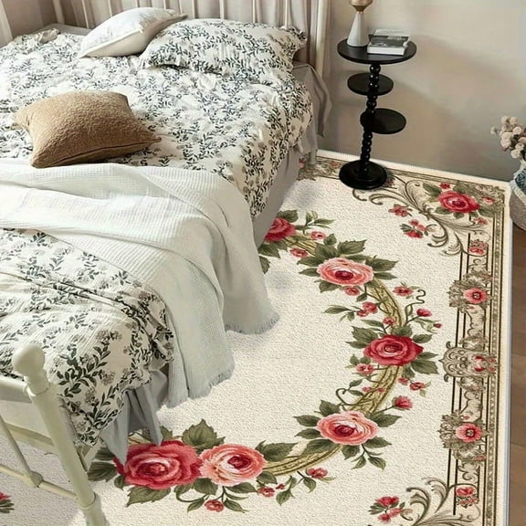 6.5'x10' washable area rug rug for dining room table neutral rug area rug shag big carpet for living room