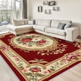 thumbnail image 1 of 3'x5' carpet pads non slip living room carpet large size area rug for living room extra large area rug traditional area rug, 1 of 10