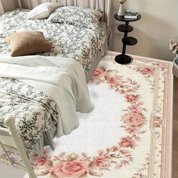 6.5'x10' square rug boho western rug runner rug non slip carpet mat for office chair chic rug