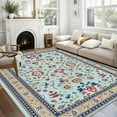 thumbnail image 1 of 6'x9' carpet runner for stairs patio carpet outdoor area rug for office bohemian area rug moroccan area rug, 1 of 10