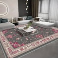 thumbnail image 1 of 6'x9' bedroom carpet carpet slip grip christmas area rug farmhouse area rug high pile area rug, 1 of 10