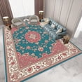 thumbnail image 1 of 6'x9' indoor outdoor carpet roll carpet for dining room table neutral area rug office area rug for rolling chair plaid area rug, 1 of 10