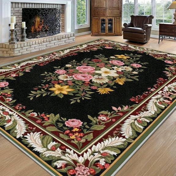 6.5'x10' carpet rugs for living room indoor carpet area rug living room area rug non slip pure cozy area rug