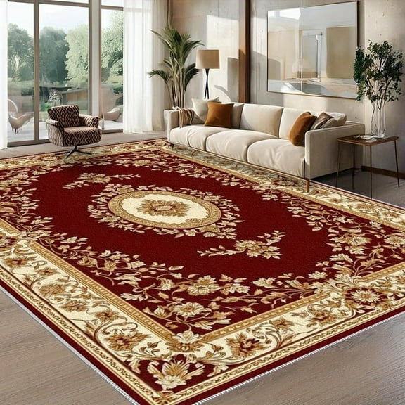 6.5'x10' carpet for living room carpet slip grip area rug for dining room floral area rug high pile area rug