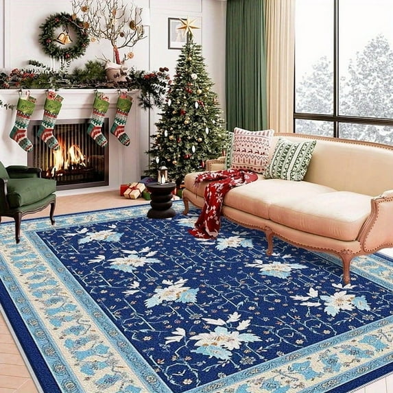5.3'x7.5' runner carpet carpet mat funky area rug geometric area rug moody area rug