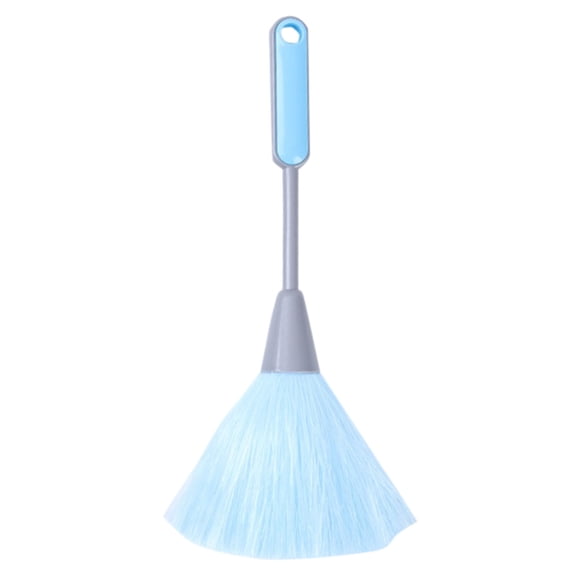 1PC Fluffy Microfiber Delicate Kitchen Duster Laptop Keyboard Brush Computer Screen Cleaner Tool Mini Dusting Wand (Blue)