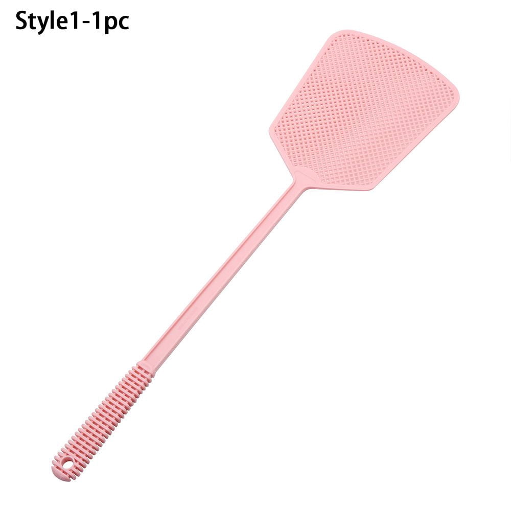 1PC Fly Swatter Insect Killer Mosquito Wasp Long Handle Pest Bat Tool ...