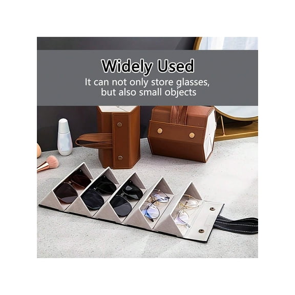 1PC Folding Glasses Case Anti Stress Sunglasses Case Personalized Sunglasses Case Glasses Case Glasses Bag Glasses Storage Box Foldable Glasses Ca