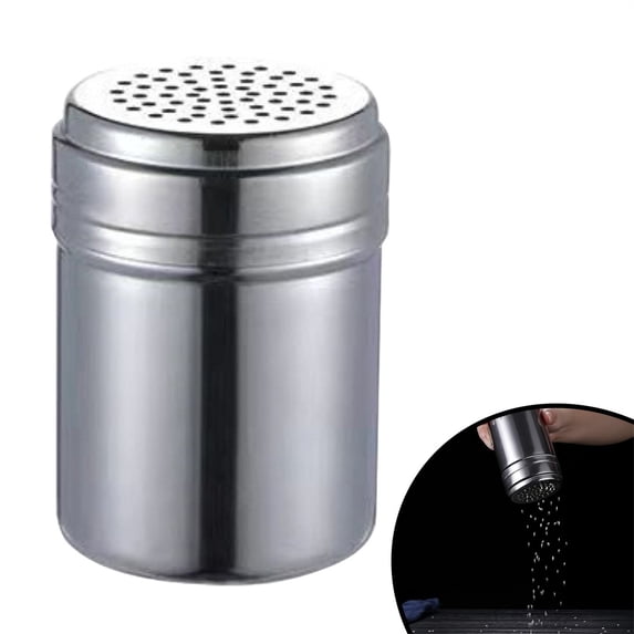 1PC Foodservice Stainless Steel Dredge Shaker Size A