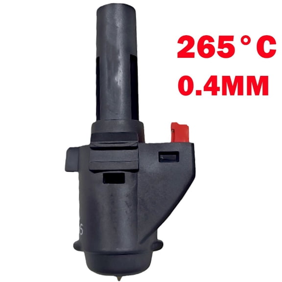 1PC For Flashforge Adventurer 3/4 3D Printer Hotend 0.4mm 265C Nozzle Assembly