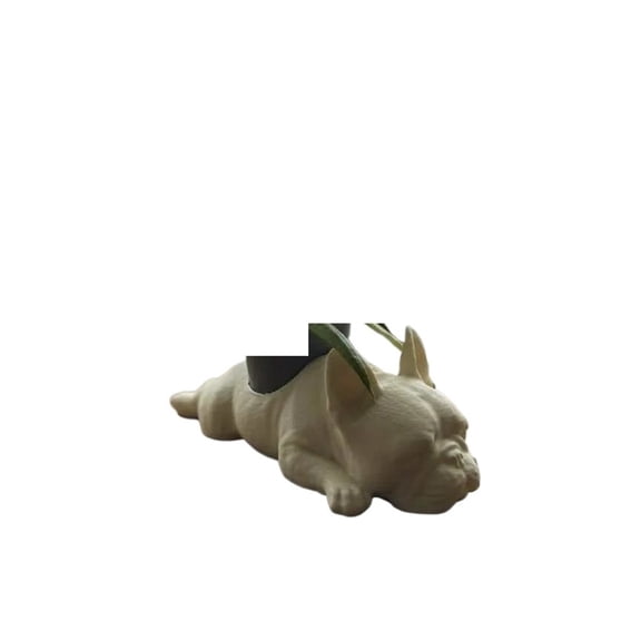 1PC French Bulldog Flower Pot 3D Printing