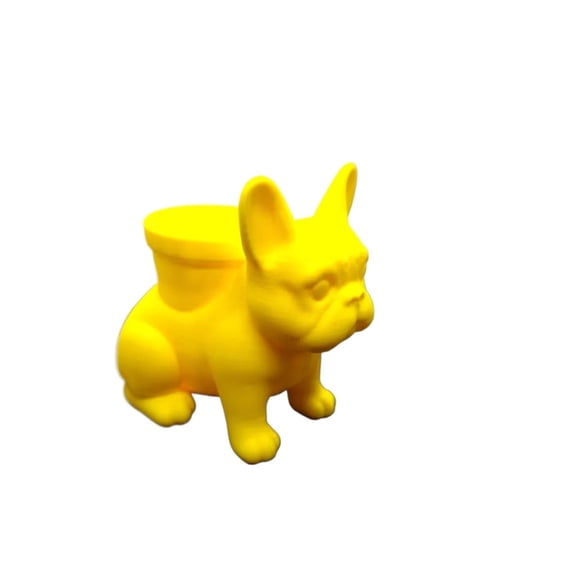 1PC French Bulldog Flower Pot 3D Printing