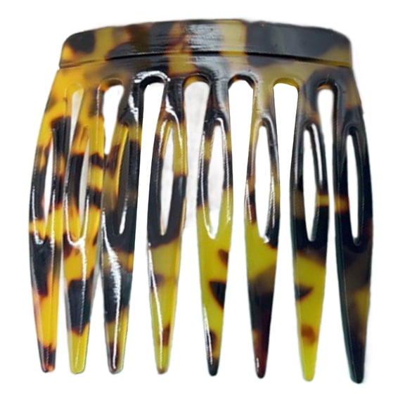 1PC French Style Hair Side Combs Acetate Hair Accesories Small Vintage Style Clip Hairpieces for Women Strong Hold