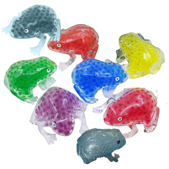 1PC Frog Squishy Jumbo Slow Rising Stress Relief Ball,Big Out Eyes Fidget Soft Sensory Squeeze Anxiety Relief Calming Pond Hand Squishy for Adults Office and Party Favors，