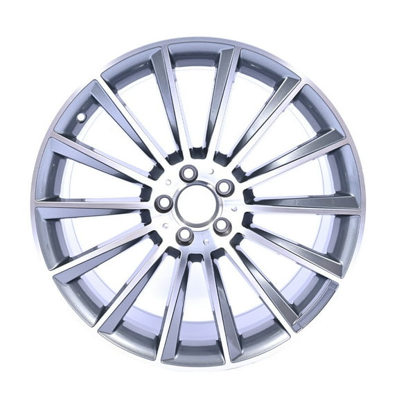 1PC Front Gunmetal 20"x9.5 Multispoke AMG Style Rims Wheel For Mercedes Benz S500 S550