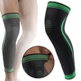 thumbnail image 1 of 1PC Full Leg Compression Knee Sleeve, Breathable Long Sports Knee Brace for Men & Women, Support for Basketball, Cycling, Running, and Arthritis Relief, 1 of 9