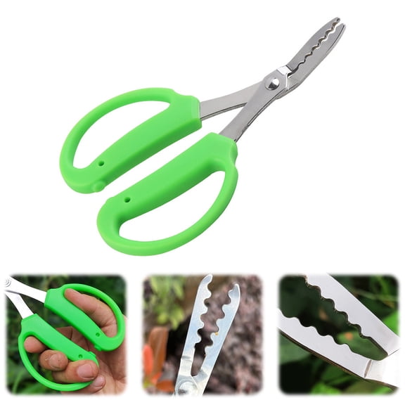 1PC Garden Weeder Scissors Ergonomic Handle Multi-function Weeding Tool for Potted Plants Upgraded Design for and Removal Indoor and Outdoor Gardens,6.7x4.1 inch