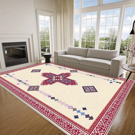 3'x5' carpet living room bedroom carpet rug area rug neutral natural area rug thick area rug