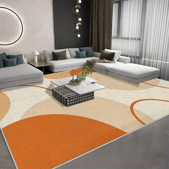 6.5'x10' small carpet large carpet for living room dining area rug high pile area rug modern abstract area rug