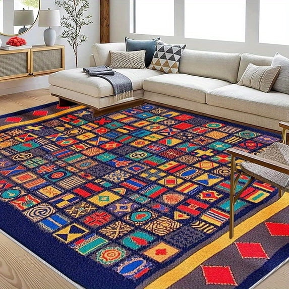 5'x7' dining room carpet indoor/outdoor carpet carpet for living room thick carpet for living room persian carpet