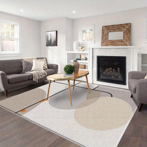 5.3'x7.5' boho carpet outside carpet area rug living room area rug for office office area rug for rolling chair