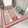 thumbnail image 1 of 4'x6' bathroom carpet area carpet for living room dining room area rug farmhouse area rug washable area rug, 1 of 10