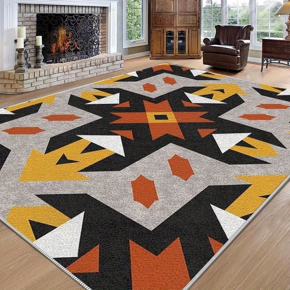 6.5'x10' carpet non slip grip indoor/outdoor carpet funky area rug play area rug pure cozy area rug