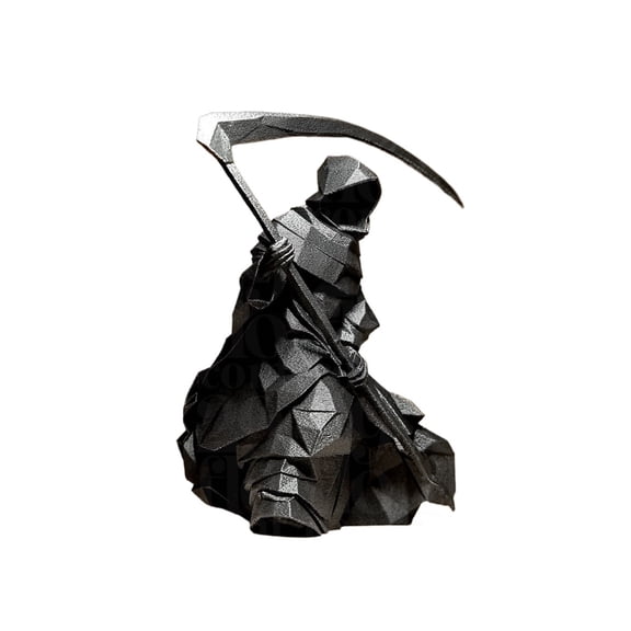 1PC Geometric Death Figurine 3D Printing