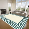 thumbnail image 1 of 5'x7' carpet runner for hallway non-slip carpet runners area rug modern christmas area rug rustic area rug, 1 of 10