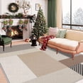 thumbnail image 1 of 4'x6' carpet in living room washable carpet for living room animal print area rug natural area rug play area rug, 1 of 10