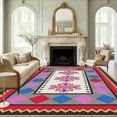 thumbnail image 1 of 5.3'x7.5' room carpet christmas carpet runner indoor area rug large area rug for bedroom large area rug for living room, 1 of 10