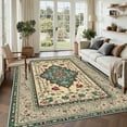 thumbnail image 1 of 3'x5' carpet for room washable carpet for living room area rug washable oriental area rug western area rug, 1 of 10