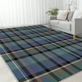 thumbnail image 1 of 1PC Plaid Pattern Area Carpet Local Carpet, Lightweight Washable Easy-to-Clean Carpet Mat Festival Gift, Suitable for Living Room, Bedroom, Dining Room, Office, Balcony, Room Accessones, 1 of 8